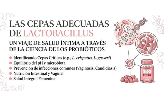 ¿Cómo Elegir el Mejor Probiótico Íntimo? Cepas Clave contra Infecciones Recurrentes