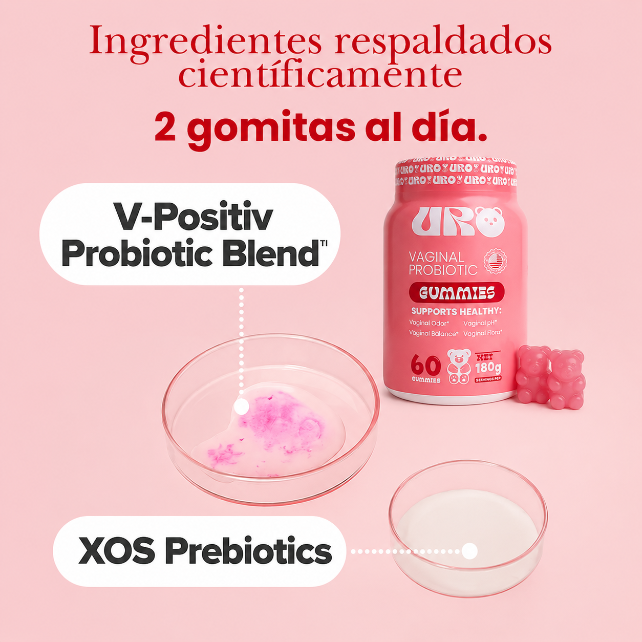 PROBIOTICOS GOMINOLAS URO 60 GUMMIES